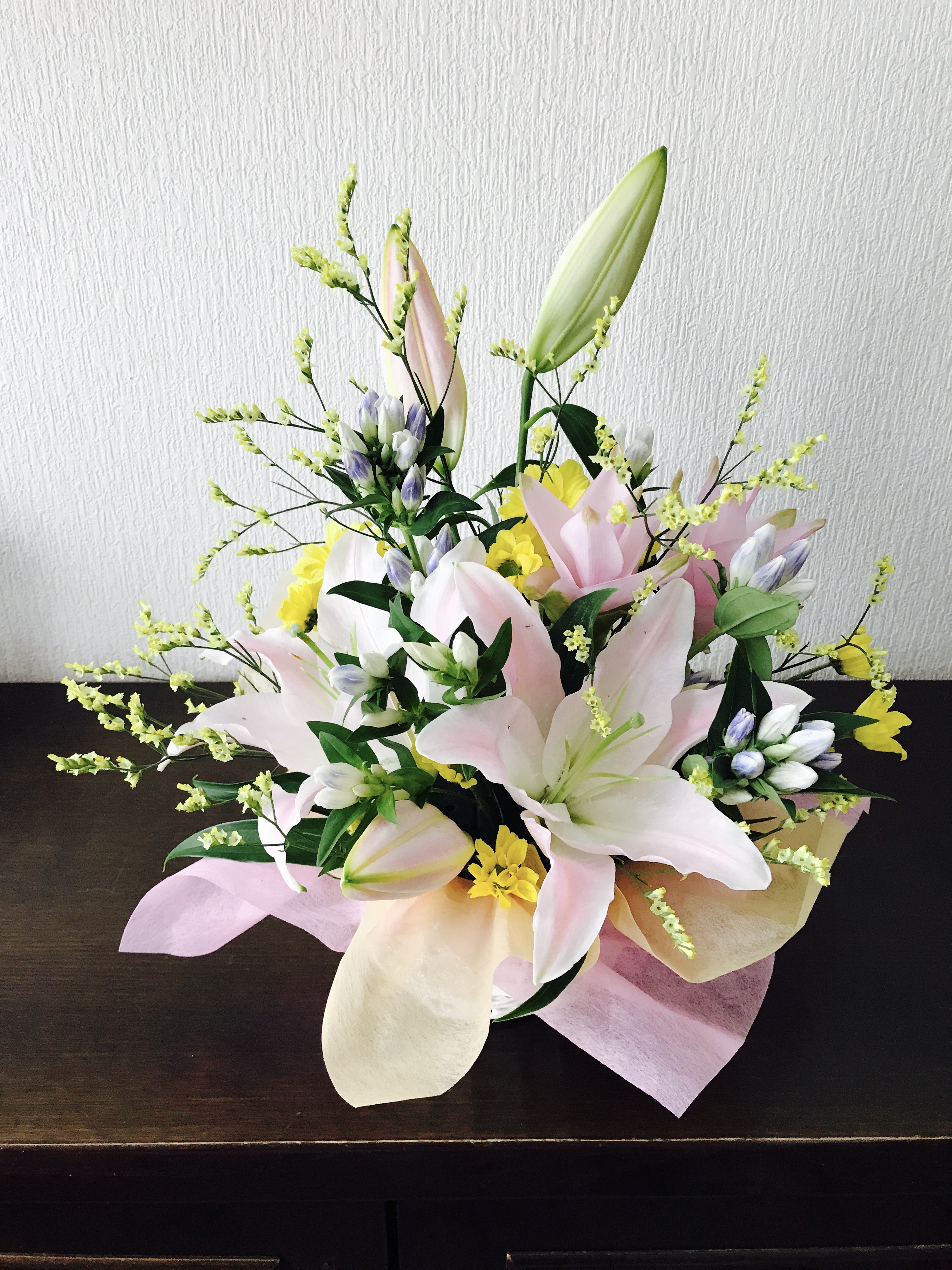 バスケットのアレンジメント